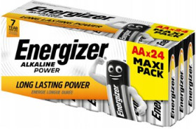 OUTLET bateria alkaliczna Energizer Alkaline Power LR6/AA (box) Maxi Pack - 24 sztuki