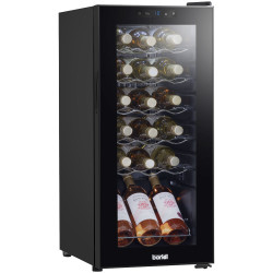 Baridi DH6 18 Bottle Wine Fridge &amp; Cooler - Black
