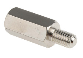 Kołek dystansowy gwint M6 x M6 długość 20mm Stalowe Męski/żeński Sześciokątny RS PRO