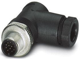 Złącze wielostykowe przemysłowe 12-pinowe M12 Montaż na kablu Wtyczka Phoenix Contact