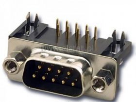 WTdo druku kątowy 9 pin 7,2mm DRB-09PR RS232