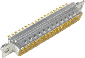 Harting 09 67 037 1615 09670371615 Złącze męskie Ilość styków: 37 kielich lutowniczy 1 szt.