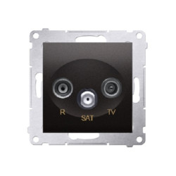 SIMON54 antracyt DASK.01/48 Gn.RTV-SAT końcowe