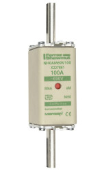 Bezpiecznik NH 100A 690V ac NH0 aM Mersen