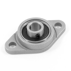KFL08 - 8mm Self-aligning Pillow Block Bearing in Aluminum Housing - Shaft Support