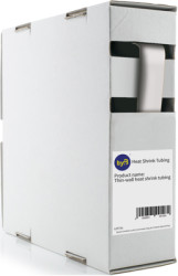 Heatshrink tubing, 3:1, (6/2 mm), PO, crosslinked, white, BYB-5-90F2119