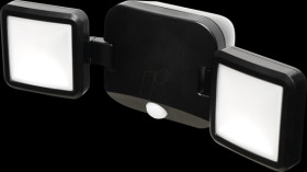 27700040 Plaza Sensor 2 LED floodlight, 10 W, 480 lm, 4000 K, IP54, batte
