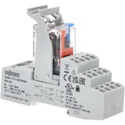 WAGO 858-304 24VDC 5A 4PDT-CO DIN Rail Mountable Relay Module