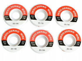 Taśma rozlutownicza plecionka wick ***BIG ZESTAW