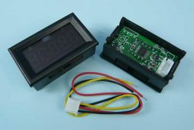 PANEL.WOLT.LED 0-33VDC PREC.RED