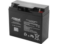 XTR20-12 Akumulator firmy żelowy XTREME 12V 20Ah wymiary: 181x77x167mm; masa: 6.10