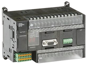 Sterownik programowalny PLC Omron CP1H 24 (DC) 16 (tranzystorowe) USB 1.1 DC Tranzystor 20 K kroków (pamięć programu),