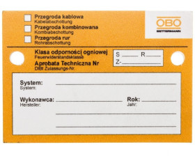 Tabliczka identyfikacyjna KS-S 7205425