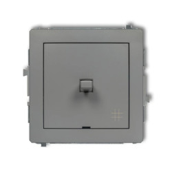 DECO Łącznik krzyżowy w stylu amerykańskim szary mat 27DWPUS-6