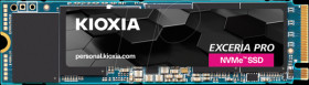 LSE10Z002TG8 KIOXIA EXCERIA PRO NVMe-SSD, 2 TB, M.2 PCIe 4.0