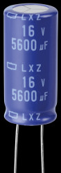 ELXZ160ELL562ML35S ELKO, 5600 µF, 16 V, 105 °C
