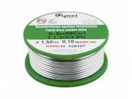 SNAG100-010 Bezołowiowe spoiwo Sn96.3Ag3.7 tinol grubosć 1.0 mm waga 10dkg