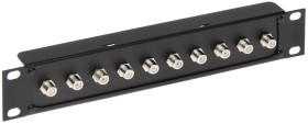 Gniazdo dystrybucyjne 10x Gniazdo F Rack 10 G-10F/R10