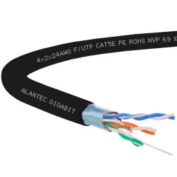 Kabel zewnętrzny FTPz kat.5e F/UTP 4x2x0,5 Alantec /500m/