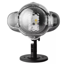 Projektor LED gwiazdki zimna biel + ciepła biel IP44 DCPN01