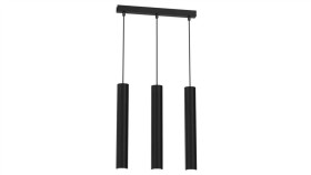 Lampa Wisząca Hudson Black 3Xgu10 Mlp8792 Milagro