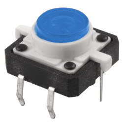 Tact Switch 12x12 mm h=7mm niebieskie podświetlenie