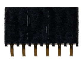 Gniazdo PCB 6 -pinowe raster: 2.54mm typu płytka – płytka Kąt Proste Przewlekany