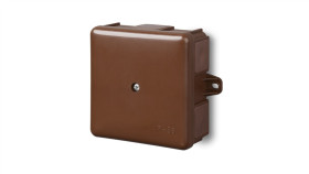 Puszka Hermetyczna N/T 86X86x39mm Z Zaciskiem 5X2,5Mm Z Uszami Montaż. Ip55...