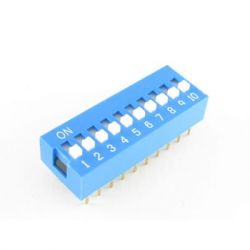 Przełącznik DIP 10-biegowy