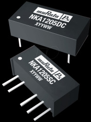 NKA0512SC DC/DC Converter NKA Series 1 W, 12/-12V DC, SIP, Dual