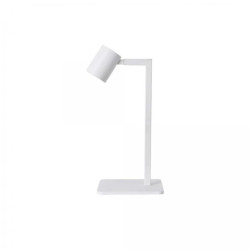 Lampa biurkowa Snow biała 1xGU10 Light Prestige