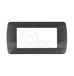 Ramka zewnętrzna do jednostki sterującej zestawu Premium, czarna, 49151