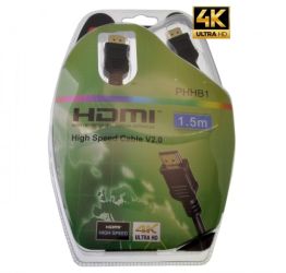 KABEL HDMI 1.5M LINEAR BLACK V2,0 4K