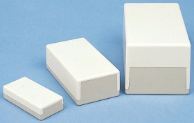 Obudowa ABS szerokość zew. 110 mm długość zew. 189 mm wys. zew. 120 mm OKW IP40 Biały