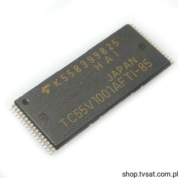 TC55V1001AFTI-850 SRAM Memory 1M SMD-TSOP32 TOSHIBA