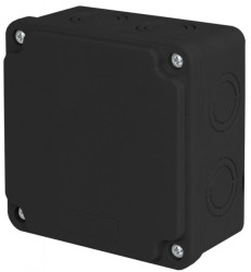 Puszka instalacyjna n/t ABS 150x50x80 czarna IP65 CZPI.150X150X80