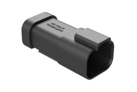 Złącze samochodowe 4-pinowe Amphenol Industrial 2-rzędowe Męski 26A AT Złącze samochodowe