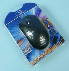 MYSZ TITANUM PIRANHA OPT.USB CZARNA