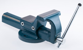 Imadło Imadło stołowe rozstaw szczęk 120mm RS PRO Otwarcie szczęk 150mm