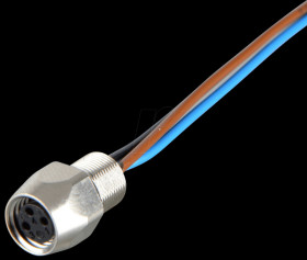 42-01000 SAL M8 x 1, 3-pin, panel socket