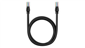 Kabel Ethernet Baseus High Speed Cat 5 Rj-45 1000Mb/S 1.5M Okrągły - Czarny