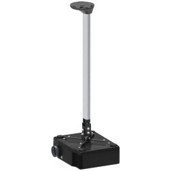 Neomounts BEAMER-C500SILVER Projector Ceiling Mount 25-175cm Height Adj. Silver