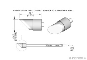 Grot C245301 do rączki JBC T245
