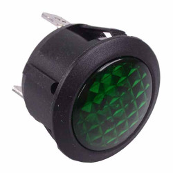 Green 12V Panel Mount 20mm Panel Indicator R9-92B