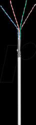 15015 CAT-5e patch cable, SF/UTP, 100m