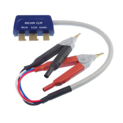 LCRkelvin - Sonda Kelvina czteroprzewodowa do mierników LCR