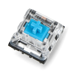 Kailh Mechanical Key Switches - Clicky - mały przycisk mechaniczny - niebieski - 1szt. - Adafruit 5123