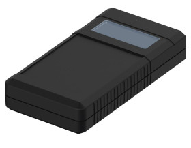Bopla BOS 751-9005 (34751000) - obudowa ręczna z pojemnikiem na baterie (2 x 9V) i otworowaniem na wyświetlacz (157 x 84 x 30 mm