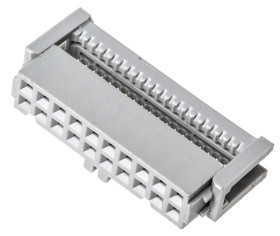 Złącze IDC 20-pinowe 2-rzędowe raster: 2.54mm Żeński Montaż na kablu 3M