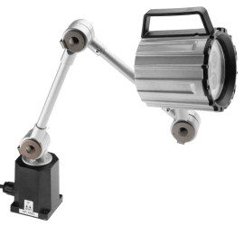Światło maszynowe 100 → 260 V ac długość ramienia 430mm Ramię przegubowe LED 12W